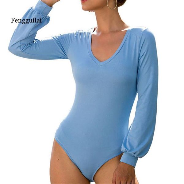 women's jumpsuits & rompers autumn long lantern sleeve bodysuits women body v neck streetwear casual bodysuit party outfits, Black;white
women's jumpsuits & rompers autumn long lantern sleeve bodysuits women body v neck streetwear casual bodysuit party outfits, Black;white