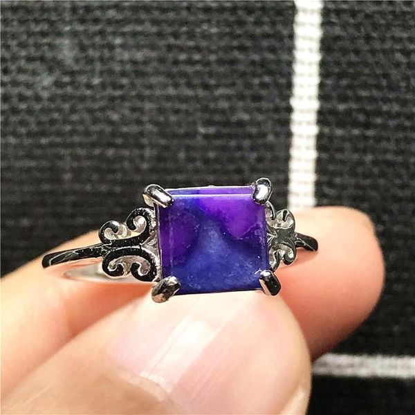 cluster rings 8mm natural royal purple sugilite ring jewelry for woman lady man anticancer stone beads adjustable 925 silver, Golden;silver
cluster rings 8mm natural royal purple sugilite ring jewelry for woman lady man anticancer stone beads adjustable 925 silver, Golden;silver