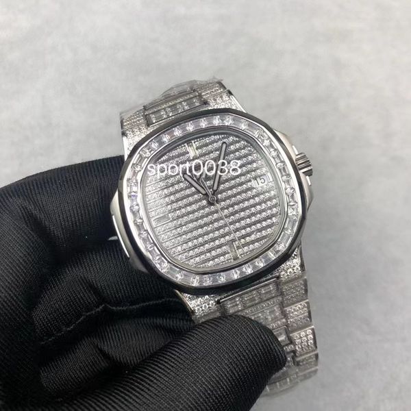super mens automatic full bling diamond dial bracelet watch men miyota 9015 clone cal.324sc rhinestone 5719 sapphire watches, Slivery;brown
super mens automatic full bling diamond dial bracelet watch men miyota 9015 clone cal.324sc rhinestone 5719 sapphire watches, Slivery;brown