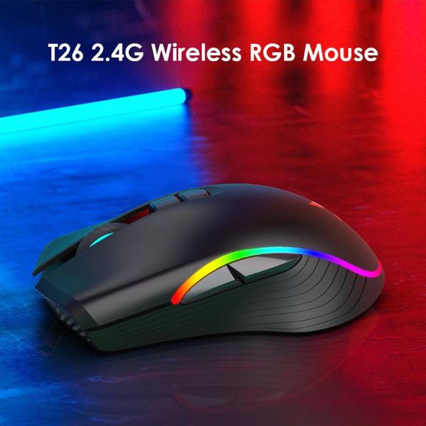 wireless gaming mouse optical computer mice t26 2.4ghz usb type c rechargeable household accessories
wireless gaming mouse optical computer mice t26 2.4ghz usb type c rechargeable household accessories