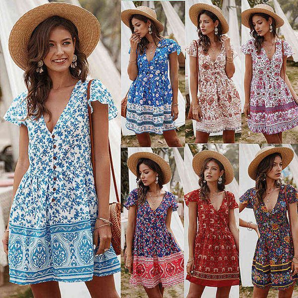 casual dresses v-neck holiday print casual dresses, Black;gray
casual dresses v-neck holiday print casual dresses, Black;gray