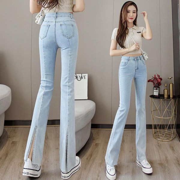 women's jeans personalized high waist design sense of minority autumn 2021 slim fit fashion split micro pants, Blue
women's jeans personalized high waist design sense of minority autumn 2021 slim fit fashion split micro pants, Blue