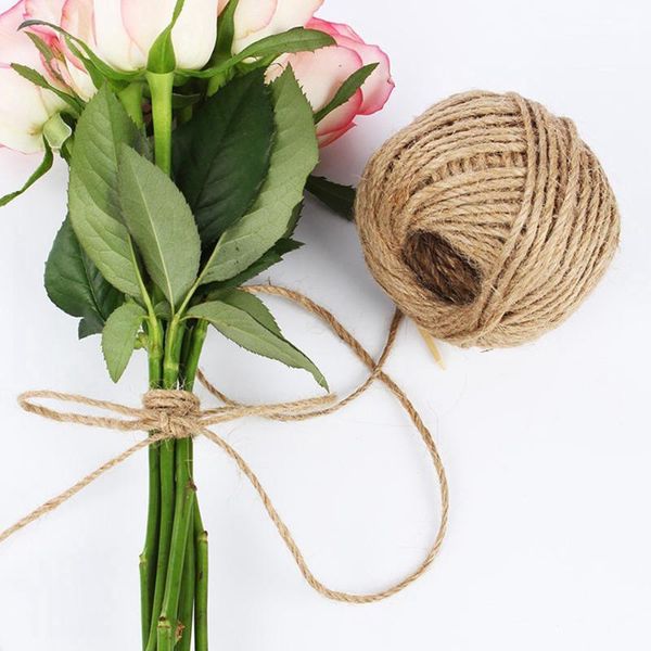 party decoration 2mm 100 yards jute rope color three-strand craft home wedding handmade gift diy supplies
party decoration 2mm 100 yards jute rope color three-strand craft home wedding handmade gift diy supplies