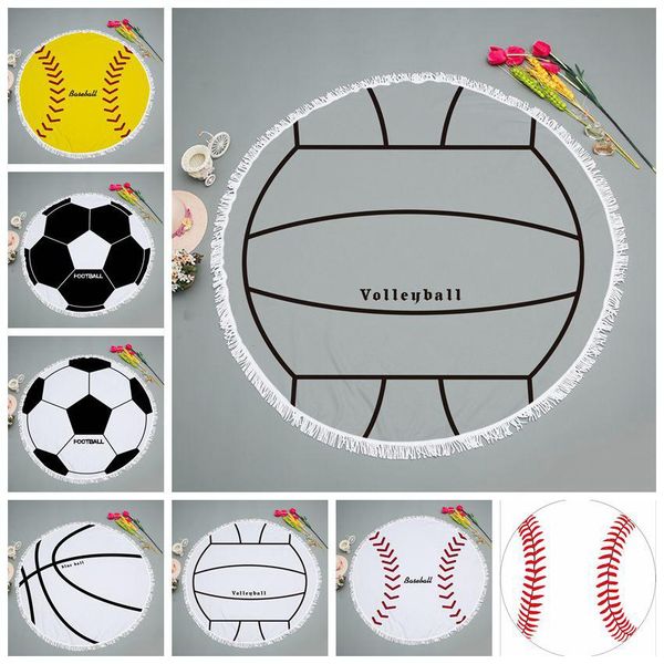 round sport yoga mat picnic blankets beach towel blanket polyster football basketball printed tablecloth bohemian shawl wrap rug ld61213
round sport yoga mat picnic blankets beach towel blanket polyster football basketball printed tablecloth bohemian shawl wrap rug ld61213