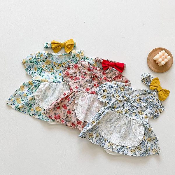 rompers korean style toddler baby girl flower dress romper+hair band cotton short sleeve jumpsuit summer girls clothes, Blue
rompers korean style toddler baby girl flower dress romper+hair band cotton short sleeve jumpsuit summer girls clothes, Blue
