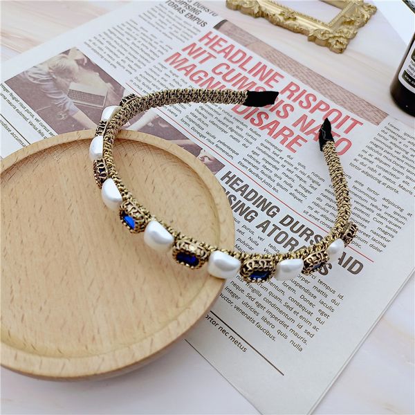 french crystal hair hoop pearl head buckle hairpin elegant heavy baroque headdress fashion sale, Silver
french crystal hair hoop pearl head buckle hairpin elegant heavy baroque headdress fashion sale, Silver