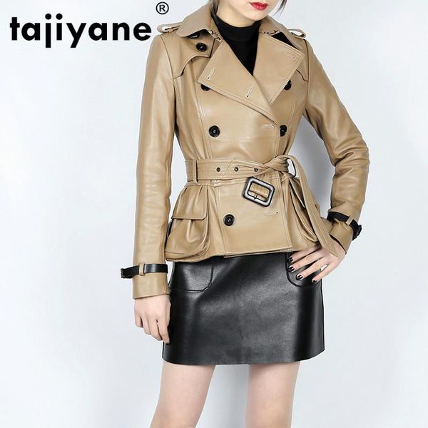 women's leather & faux 100% sheepskin coat real genuine jacket women clothes 2021 trench korean elegant windbreaker female zt2227, Black
women's leather & faux 100% sheepskin coat real genuine jacket women clothes 2021 trench korean elegant windbreaker female zt2227, Black
