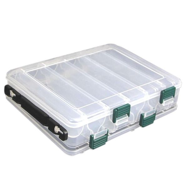 slots adjustable plastic fishing lure hook tackle box storage case portable clear multifunctional organizer accessories
slots adjustable plastic fishing lure hook tackle box storage case portable clear multifunctional organizer accessories