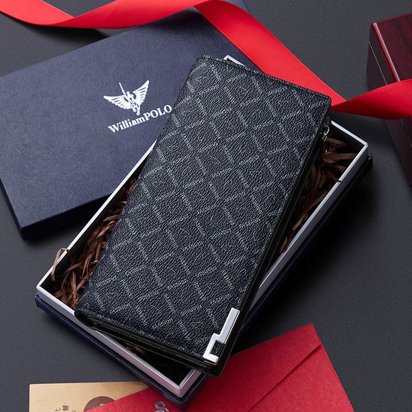 classic wallets trendy men's long multi function card printing mobile phone bag zipper coin handbag, Red;black
classic wallets trendy men's long multi function card printing mobile phone bag zipper coin handbag, Red;black