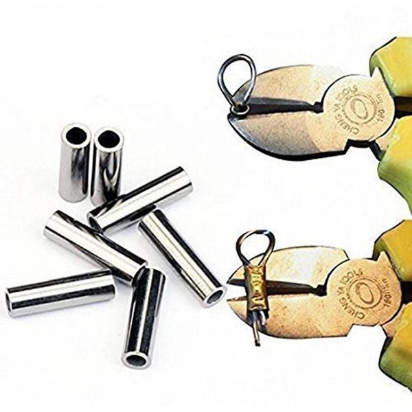200pcs single barrel crimping sleeves copper tube connector line hook sleeve 1.0x8mm-3.0x8mm slatwater freshwater all fishing hooks
200pcs single barrel crimping sleeves copper tube connector line hook sleeve 1.0x8mm-3.0x8mm slatwater freshwater all fishing hooks