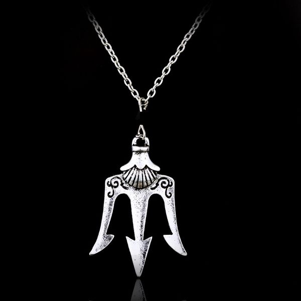 dongsheng percy jackson neptune trident poseidon vintage necklace the sea of percy jackson necklace for men and women -30, Silver
dongsheng percy jackson neptune trident poseidon vintage necklace the sea of percy jackson necklace for men and women -30, Silver