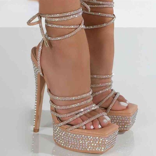 summer women's ultra-high heel sandals with shiny rhinestones, gladiator shoes, platform and ankle strap, Black
summer women's ultra-high heel sandals with shiny rhinestones, gladiator shoes, platform and ankle strap, Black