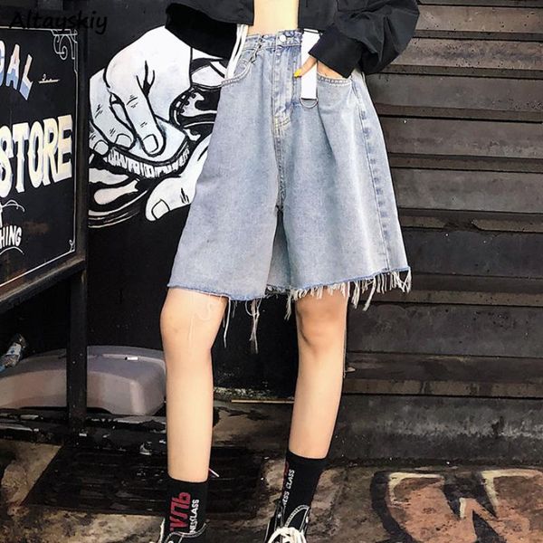 women's shorts all-match denim summer retro tassel fashion high waist loose pockets streetwear party cool casual wide leg harajuku cozy, White;black
women's shorts all-match denim summer retro tassel fashion high waist loose pockets streetwear party cool casual wide leg harajuku cozy, White;black