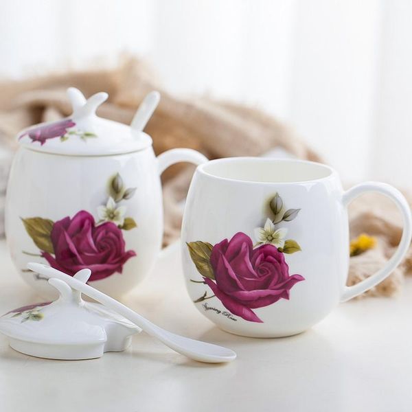 european bone china mugs with lid and spoon creative ceramic office coffee mug teacup breakfast milk cup elegant wedding gift
european bone china mugs with lid and spoon creative ceramic office coffee mug teacup breakfast milk cup elegant wedding gift