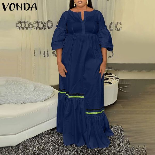 dresses bohemian vintage lantern sleeve v neck party maxi long dress 2021 vonda casual robe femme vestidos plus size, Black;gray
dresses bohemian vintage lantern sleeve v neck party maxi long dress 2021 vonda casual robe femme vestidos plus size, Black;gray