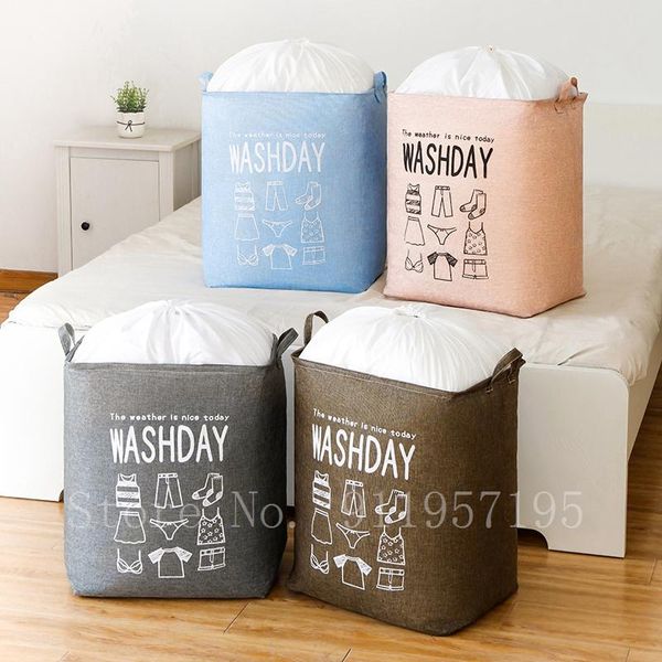 storage baskets super large laundry basket 75lfoldable hamper with drawstring cover water-proof linen toy clothes
storage baskets super large laundry basket 75lfoldable hamper with drawstring cover water-proof linen toy clothes
