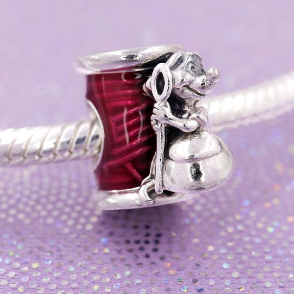 100% 925 sterling silver suzy mouse needle & thread charm bead fits european jewelry charm bracelets, Black
100% 925 sterling silver suzy mouse needle & thread charm bead fits european jewelry charm bracelets, Black