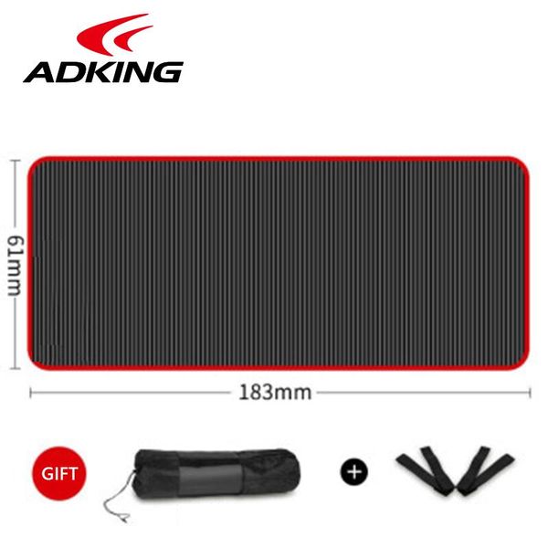 yoga mat nbr 10mm thickened non-slip 183cmx61cm fitness mats sports cushion gymnastic pilates pads with bag & strap
yoga mat nbr 10mm thickened non-slip 183cmx61cm fitness mats sports cushion gymnastic pilates pads with bag & strap