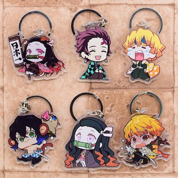 keychains demon slayer keychain 8 styles kimetsu no yaiba key ring double sided acrylic chain anime accessories, Silver
keychains demon slayer keychain 8 styles kimetsu no yaiba key ring double sided acrylic chain anime accessories, Silver