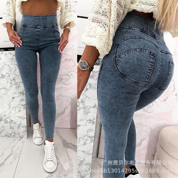 women's jeans pants women fashion skinny summer office casual sheath high waist elastic long mujer de moda denim trousers, Blue
women's jeans pants women fashion skinny summer office casual sheath high waist elastic long mujer de moda denim trousers, Blue