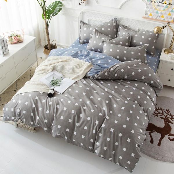 bedding sets 2021 home textile geometric square gray duvet cover pillowcase flat sheets kid boy girl king linens
bedding sets 2021 home textile geometric square gray duvet cover pillowcase flat sheets kid boy girl king linens