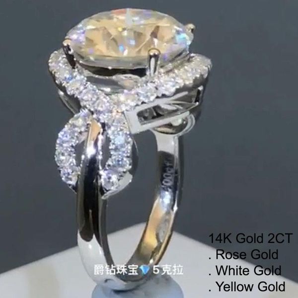 cluster rings 14k white gold 2 moissanite diamond ring women round cross intersect wedding party engagement anniversary d color, Golden;silver
cluster rings 14k white gold 2 moissanite diamond ring women round cross intersect wedding party engagement anniversary d color, Golden;silver