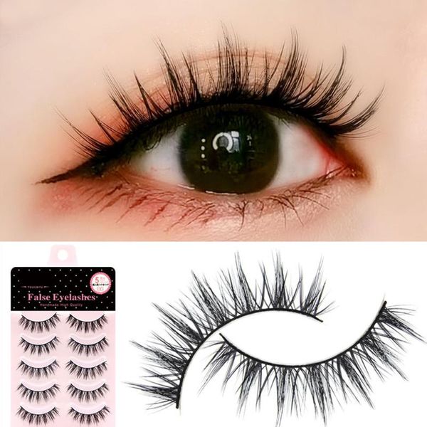 false eyelashes 5 pairs 3d natural soft mink eyelash extension makeup beaut maquillaje lashes cosplay stage
false eyelashes 5 pairs 3d natural soft mink eyelash extension makeup beaut maquillaje lashes cosplay stage