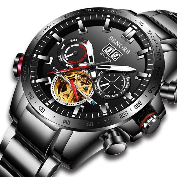 wristwatches genuine watch men's stainless steel automatic mechanical tourbillon waterproof luminous wat, Slivery;brown
wristwatches genuine watch men's stainless steel automatic mechanical tourbillon waterproof luminous wat, Slivery;brown