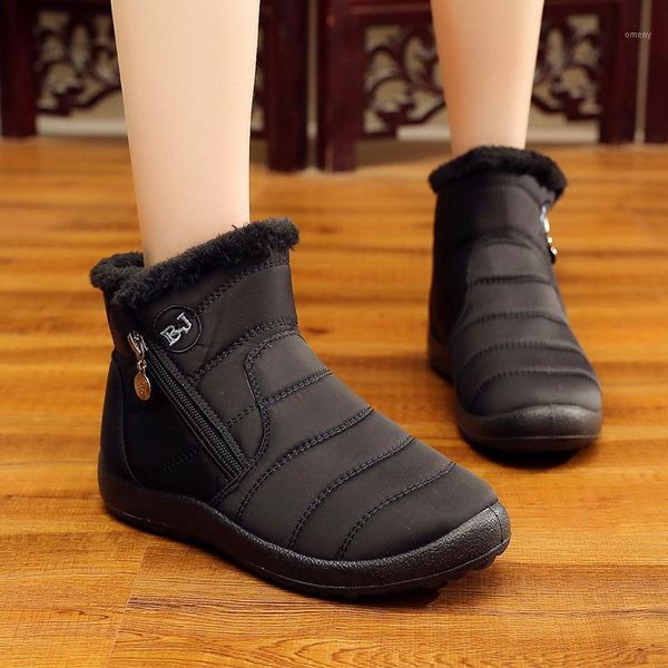 plus size 35-43 snow boots women keep warm round toe zipper shoes fashion casual cozy winter1, Black
plus size 35-43 snow boots women keep warm round toe zipper shoes fashion casual cozy winter1, Black
