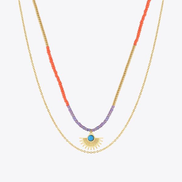 pendant necklaces enfashion fan necklace beads choker stainless steel for women collier cemme gold color fashion jewelry party p213244, Silver
pendant necklaces enfashion fan necklace beads choker stainless steel for women collier cemme gold color fashion jewelry party p213244, Silver