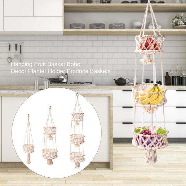 storage baskets 1/2/3 tier hand-woven cotton rope flower pot hanging basket kitchen fruit garden
storage baskets 1/2/3 tier hand-woven cotton rope flower pot hanging basket kitchen fruit garden