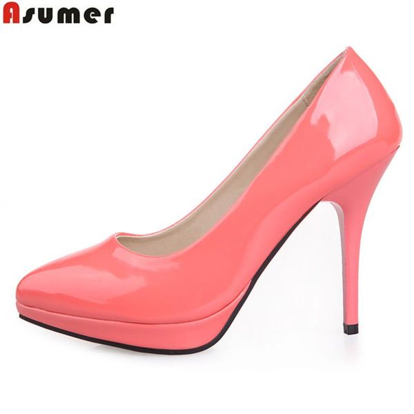 colors 2021 est women pumps pointed toe platform heels shoes woman wedding party dress, Black
colors 2021 est women pumps pointed toe platform heels shoes woman wedding party dress, Black
