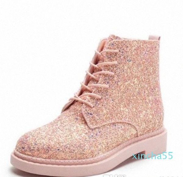 spring women ankle boots flat heels sequins shoes woman casual lace up white booties black plus size 35-39
spring women ankle boots flat heels sequins shoes woman casual lace up white booties black plus size 35-39