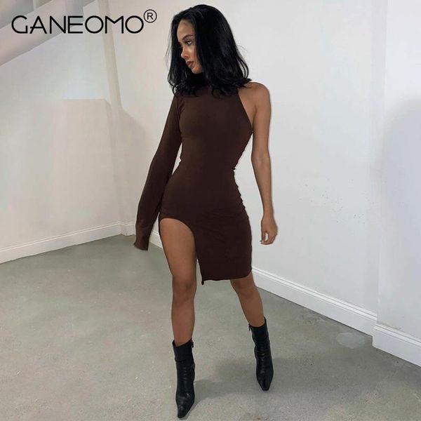 casual dresses elegant bodycon mini dress high collar one shoulder autumn clothes for women party stylish lady birthday short 2021, Black;gray
casual dresses elegant bodycon mini dress high collar one shoulder autumn clothes for women party stylish lady birthday short 2021, Black;gray