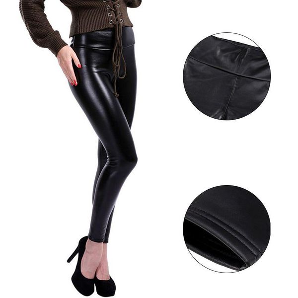 black high waist pants autumn winter warm fashion casual thicken slim tight trousers women women's & capris, Black;white
black high waist pants autumn winter warm fashion casual thicken slim tight trousers women women's & capris, Black;white