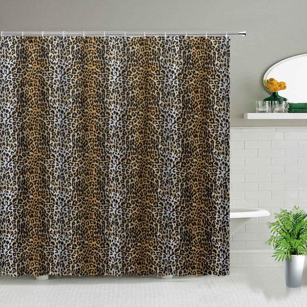 shower curtains brown leopard print curtain set modern animal personality home bathroom decor bath waterproof cloth with hooks
shower curtains brown leopard print curtain set modern animal personality home bathroom decor bath waterproof cloth with hooks