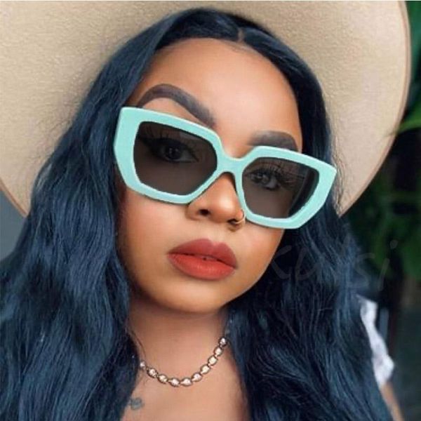 sunglasses vintage thick frame men's square women green shades sun glasses man uv400, White;black
sunglasses vintage thick frame men's square women green shades sun glasses man uv400, White;black