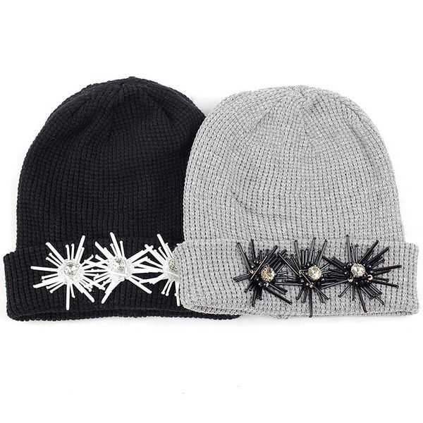 beanie/skull caps female autumn winter warm cuff beanies women cashmere beanie hats with 3 tassel sequins floral rhinestone accessorie, Blue;gray
beanie/skull caps female autumn winter warm cuff beanies women cashmere beanie hats with 3 tassel sequins floral rhinestone accessorie, Blue;gray