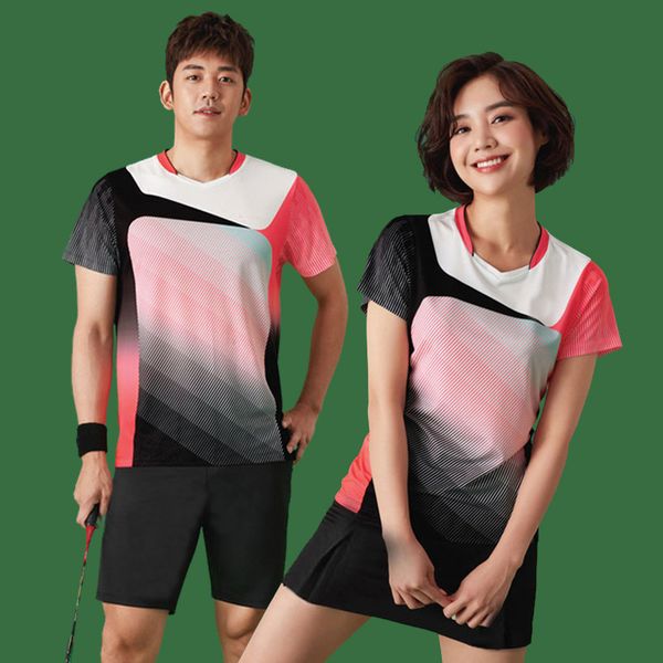 korean badminton suit women's short sleeved shirt men's sweat absorbing table tennis volleyball match sportswear printing, Gray;blue
korean badminton suit women's short sleeved shirt men's sweat absorbing table tennis volleyball match sportswear printing, Gray;blue