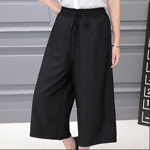 womens pant summer cropped harem pants women solid color loose wide leg pleasted with pockets elastic waist black casual capris, Black;white
womens pant summer cropped harem pants women solid color loose wide leg pleasted with pockets elastic waist black casual capris, Black;white
