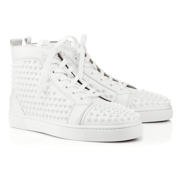 studded designer women fashion bottom party genuine flats glittery casual men spikes leather luxury red shoes ddbjg, Black
studded designer women fashion bottom party genuine flats glittery casual men spikes leather luxury red shoes ddbjg, Black