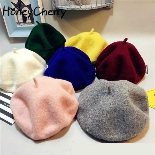 autumn south korea children baby hat beret british painter bud of pure wool cap korean born pography props 211023, Yellow
autumn south korea children baby hat beret british painter bud of pure wool cap korean born pography props 211023, Yellow