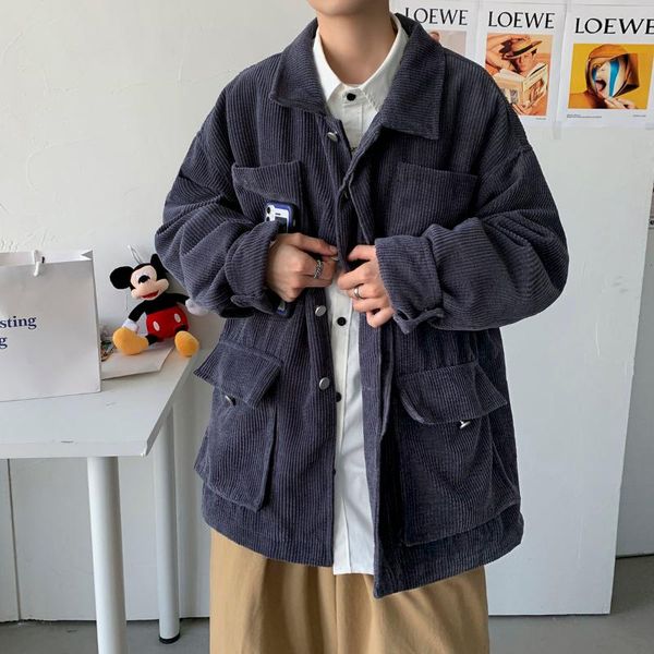 men's jackets kemoy couple corduroy solid color 2021 fashion men's casual oversize korean streetwear jacket, Black;brown
men's jackets kemoy couple corduroy solid color 2021 fashion men's casual oversize korean streetwear jacket, Black;brown