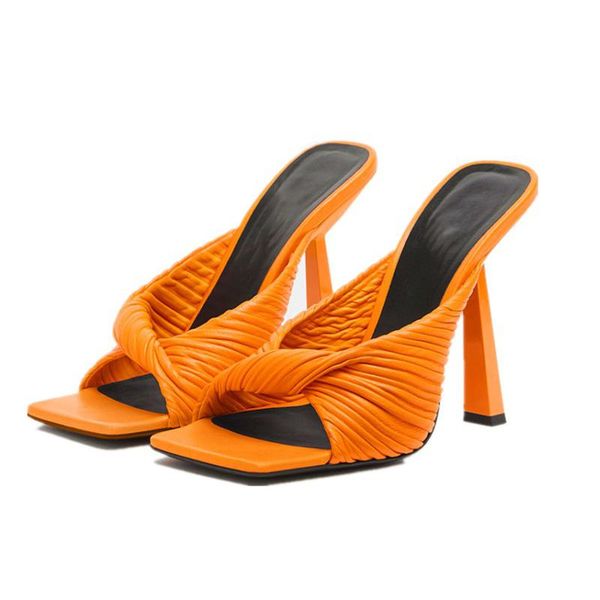 sandals summer fashion women's 2021 sheepskin thin heel fish mouth fold mules slipper big size women shoes black orange
sandals summer fashion women's 2021 sheepskin thin heel fish mouth fold mules slipper big size women shoes black orange