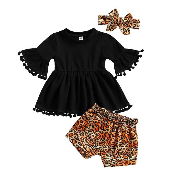 clothing sets summer baby girl clothes set 2021 fashion flare sleeve tassel leopard shorts headband for born infant outfit, White
clothing sets summer baby girl clothes set 2021 fashion flare sleeve tassel leopard shorts headband for born infant outfit, White