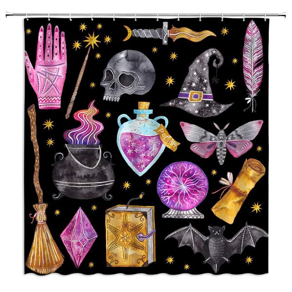 halloween shower curtain spooky alchemy magic witch witchcraft bohemian drawing gothic watercolor funny halloween home bathroom 
halloween shower curtain spooky alchemy magic witch witchcraft bohemian drawing gothic watercolor funny halloween home bathroom