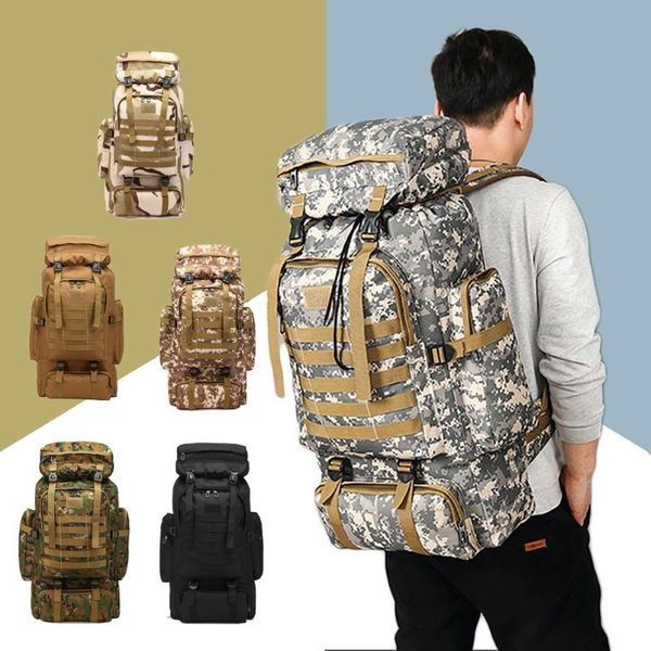 backpack 80l waterproof climbing hiking camouflage camping mountaineering outdoor sport hunting bags
backpack 80l waterproof climbing hiking camouflage camping mountaineering outdoor sport hunting bags