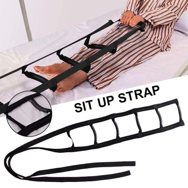bed sit up strap adjustable lightweight handle rope ladder assist with 5 hand grips for elderly senior recovery accessories
bed sit up strap adjustable lightweight handle rope ladder assist with 5 hand grips for elderly senior recovery accessories