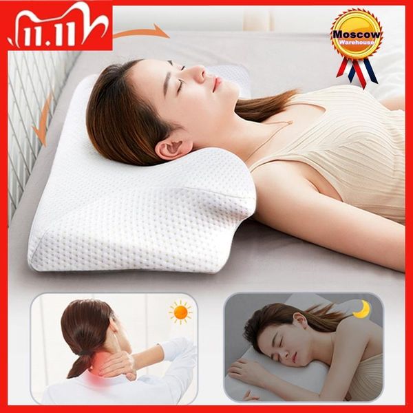 contour orthopedic pillow memory foam cervical 14cm neck pain remedial for side back stomach sleepers
contour orthopedic pillow memory foam cervical 14cm neck pain remedial for side back stomach sleepers