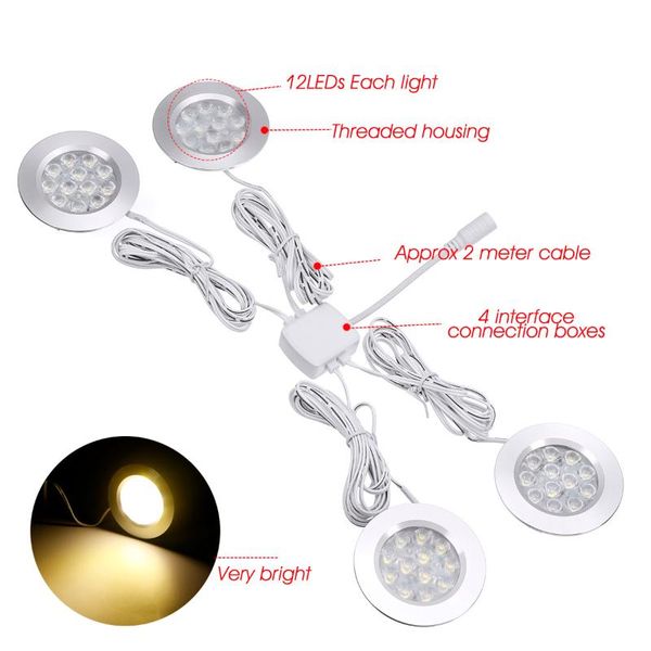4/8x led downlight 3w round ceiling lamp 12v indoor lighting warm white natural atv parts
4/8x led downlight 3w round ceiling lamp 12v indoor lighting warm white natural atv parts